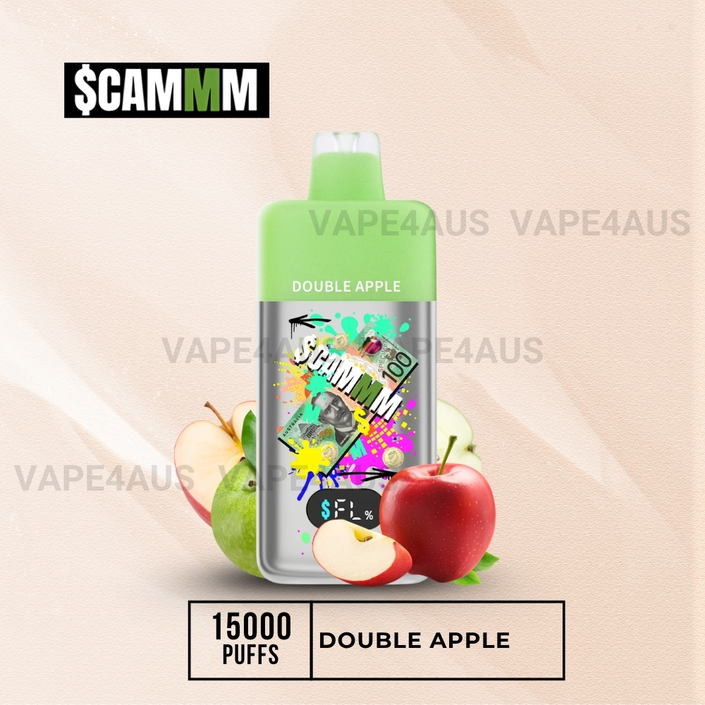 $CAMM AS 15000 Puffs Double Apple $CAMM AS 15000 Puffs Double Apple