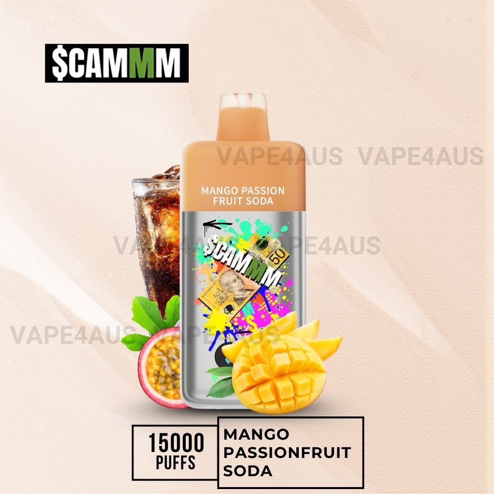 $CAMM AS 15000 Puffs Mango Passion Fruit Soda $CAMM AS 15000 Puffs Mango Passion Fruit Soda