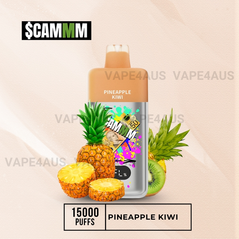 $CAMM AS 15000 Puffs Pineapple Kiwi $CAMM AS 15000 Puffs Pineapple Kiwi