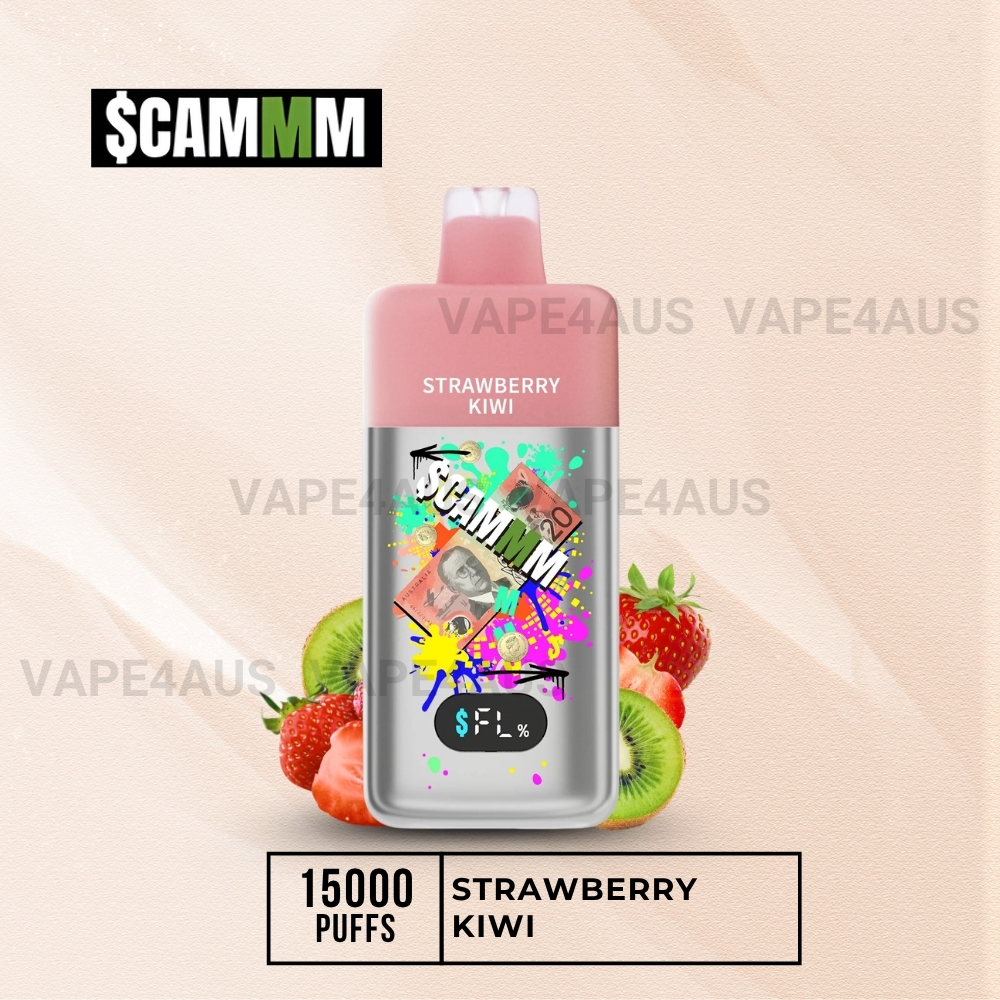 $CAMM AS 15000 Puffs Strawberry Kiwi $CAMM AS 15000 Puffs Strawberry Kiwi