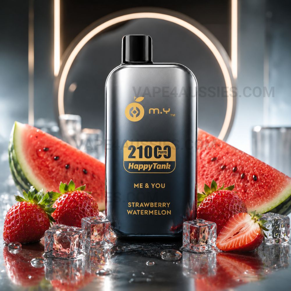 HappyTank 21000 Puffs Strawberry Watermelon HappyTank 21000 Puffs Strawberry Watermelon