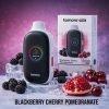TOMORO 15000 Puffs Blackberry Cherry Pomegranate