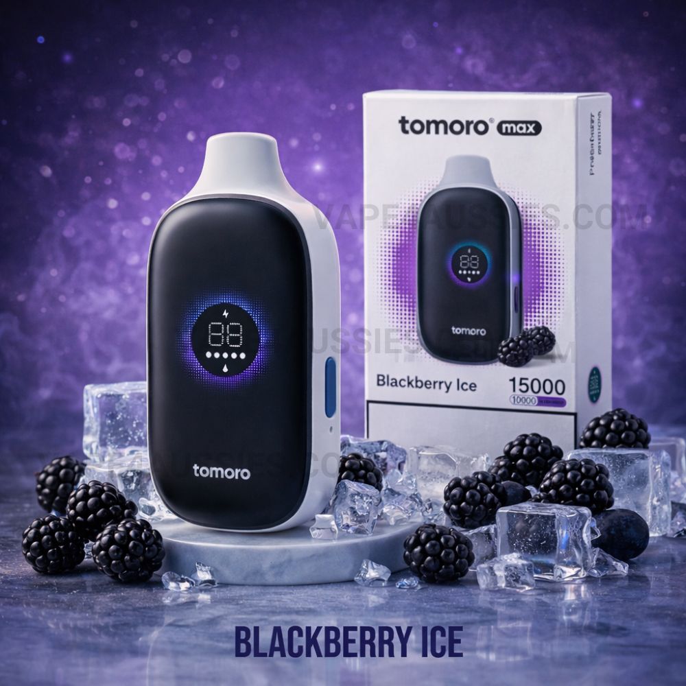 TOMORO 15000 Puffs Blackberry Ice TOMORO Max 15000 Puffs Blackberry Ice