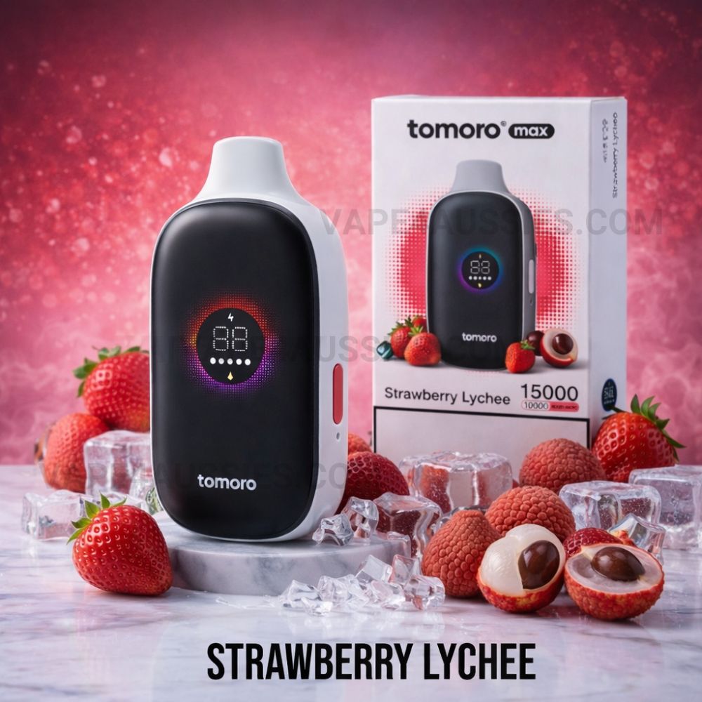 TOMORO 15000 Puffs Strawberry Lychee TOMORO 15000 Puffs Strawberry Lychee