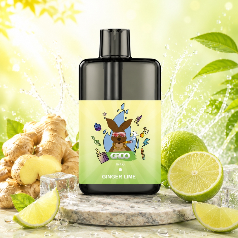 GROO Max 10000 Puffs Ginger Lime GROO Max 10000 Puffs Ginger Lime
