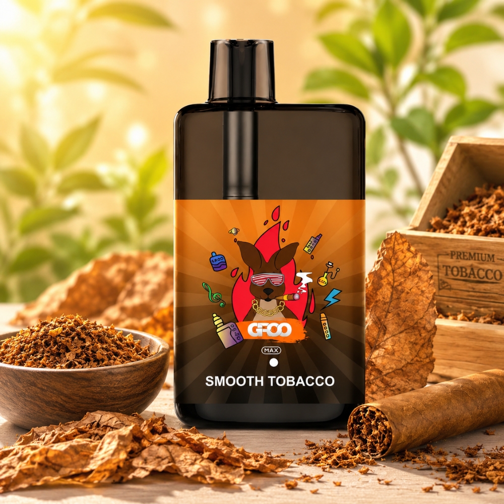 GROO Max 10000 Puffs Tobacco Smooth GROO Max 10000 Puffs Tobacco Smooth