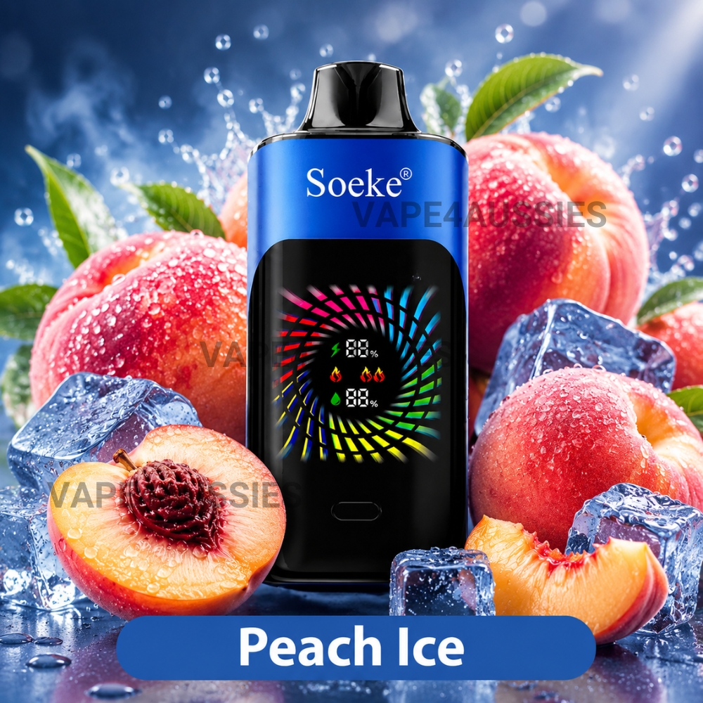 SOEKE S9 28000 Puffs Peach Ice SOEKE S9 28000 Puffs Peach Ice