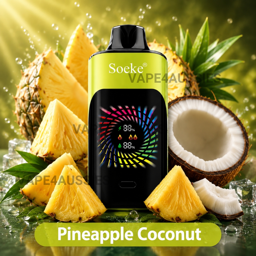 SOEKE S9 28000 Puffs Pineapple Coconut