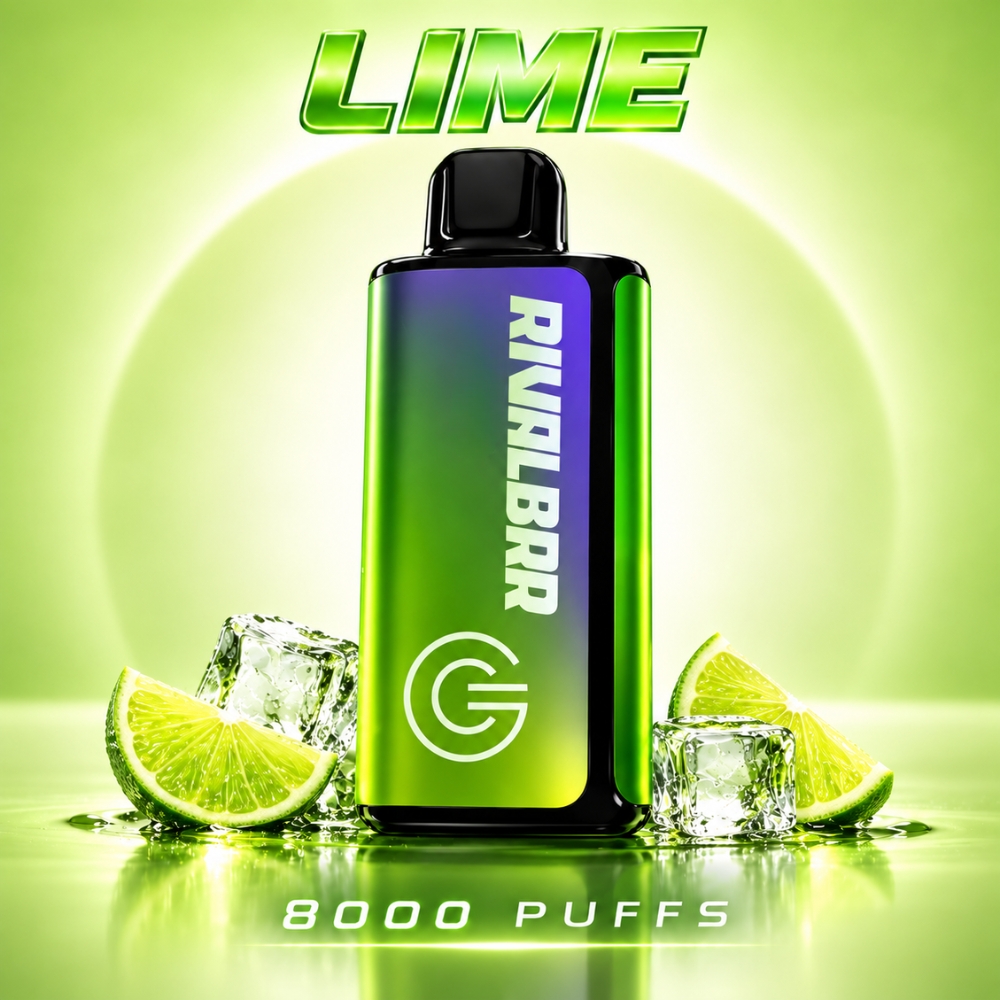 Rival Bar 8000 Puffs Lime