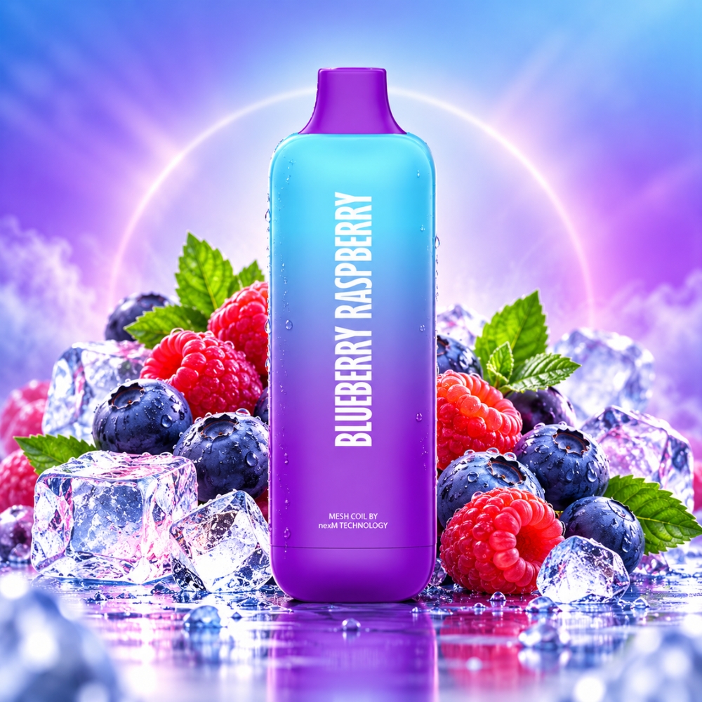 WOTOFO nexBAR 7000 Puffs Blueberry Raspberry